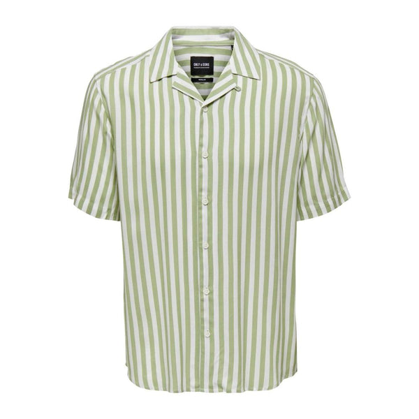 Bicolor Cotton Pattern Shirt
