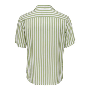 Bicolor Cotton Pattern Shirt
