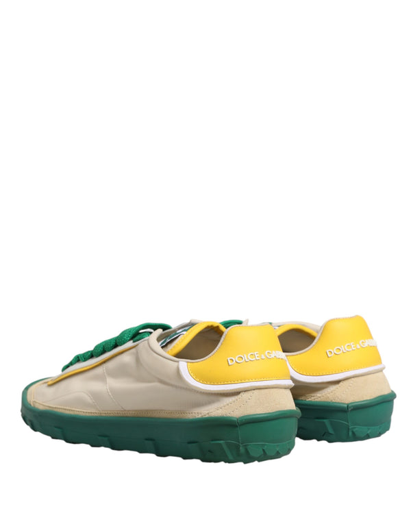 Multicolor Old Runner Lace Up Sneakers Shoes
