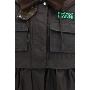 Brown Cotton Coat