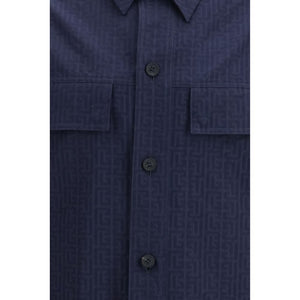 Blue Cotton Coat