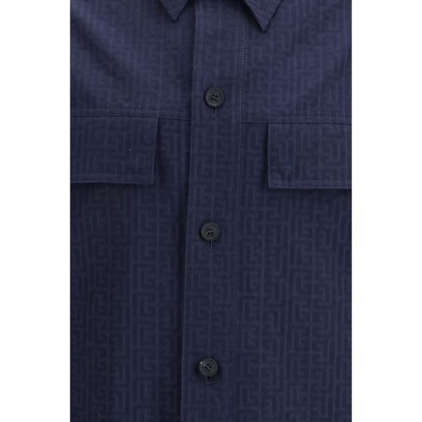 Blue Cotton Coat