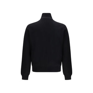 Black Fleece Wool Shell Jacket