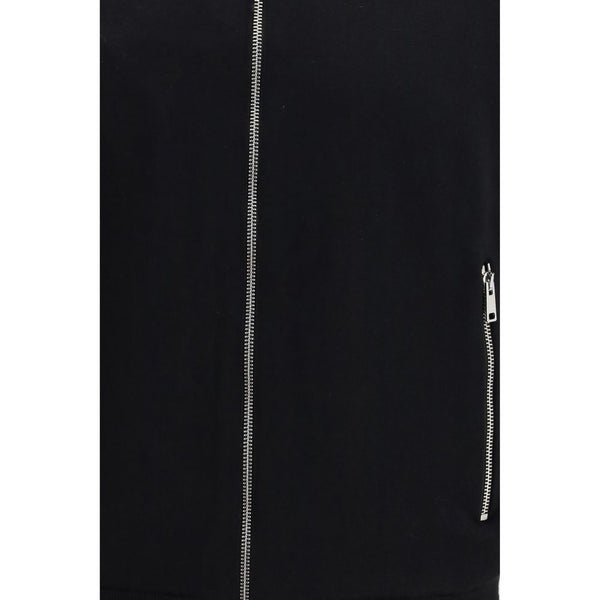 Black Fleece Wool Shell Jacket