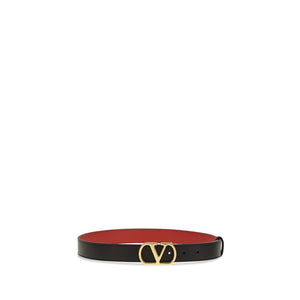 Black Calf Leather Bos Taurus Belt