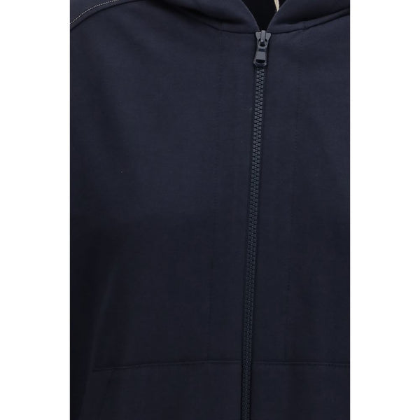 Blue Cotton Sweatshirt
