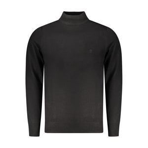 Nero Viscosa Uomo Maglia