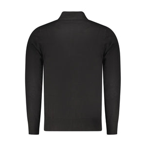 Nero Viscosa Uomo Maglia