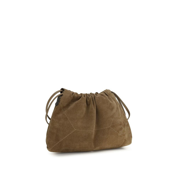 Brown Calf Leather Bos Taurus Clutch Bag
