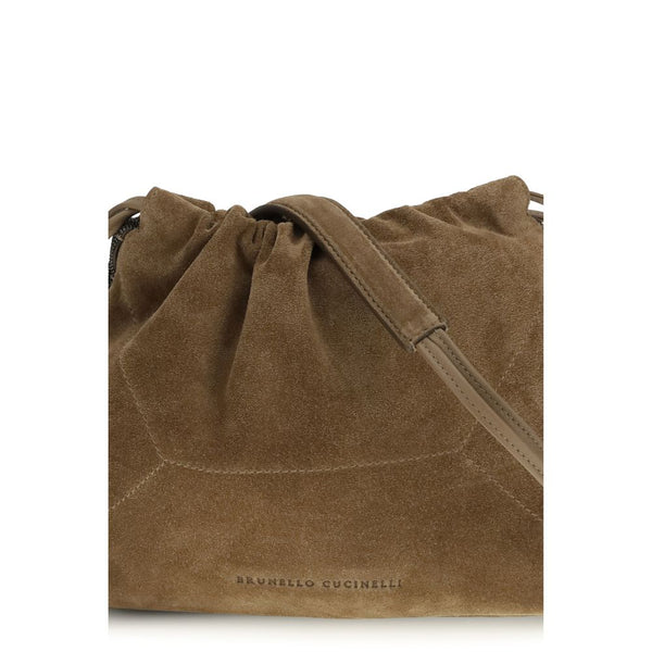 Brown Calf Leather Bos Taurus Clutch Bag