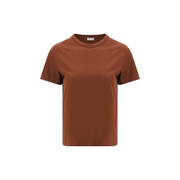 Brown Cotton T-Shirt