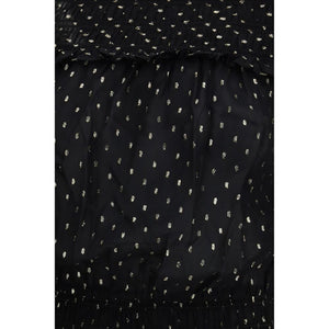 Black Viscose Blouse