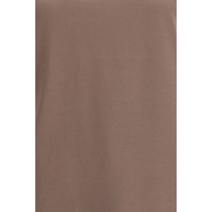 Brown Cotton T-Shirt