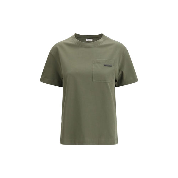 Bicolor Cotton T-Shirt