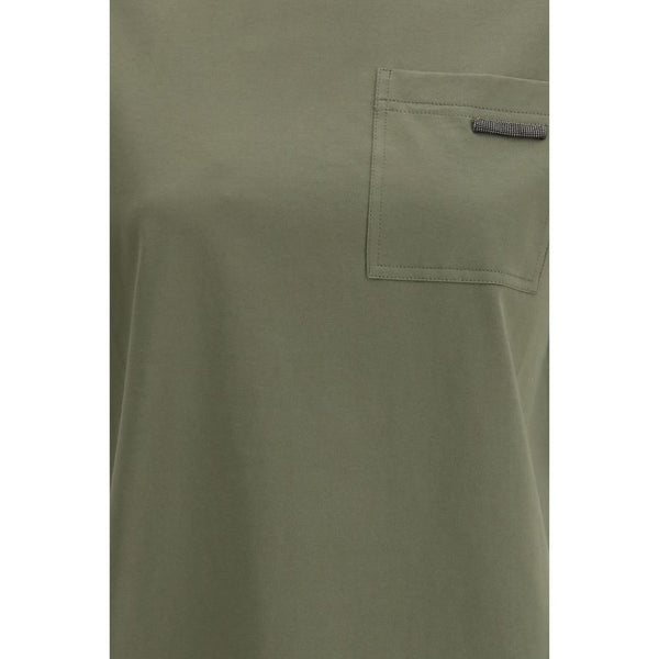 Bicolor Cotton T-Shirt