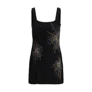 Black Nylon Casual Dress