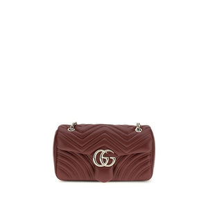 Bordeaux Calf Leather Bos Taurus Shoulder Bag