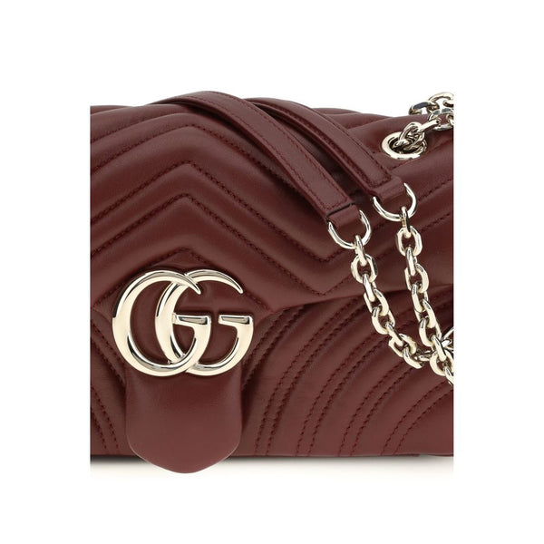 Bordeaux Calf Leather Bos Taurus Shoulder Bag