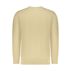 Beige Cotton Men's Sweatshirt