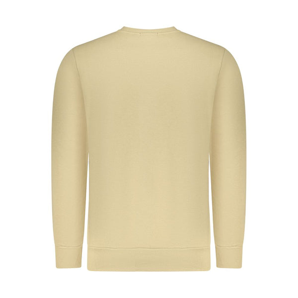 Beige Cotton Men's Sweatshirt