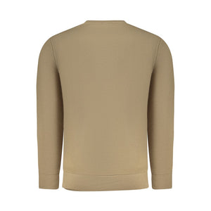 Marrone Cotton Men Sweatshirt