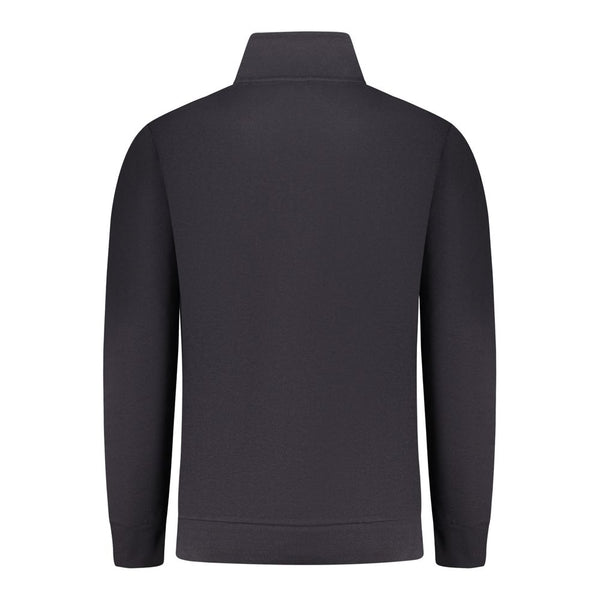 Blue Cotton Men Sweatshirt
