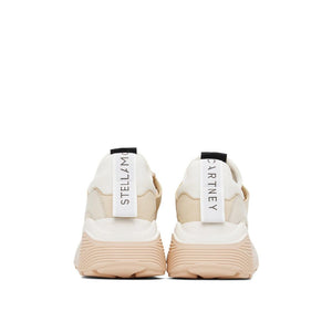 Bicolor Vegan Leather Chunky Sneakers