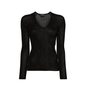 Black Polyamide Tank Tops