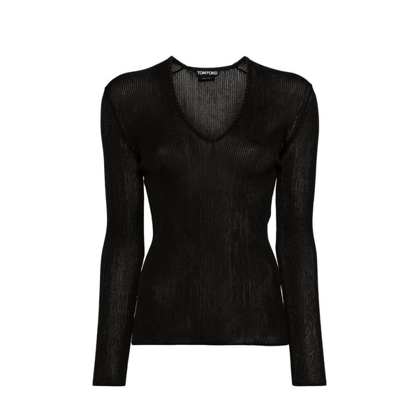 Black Polyamide Tank Tops