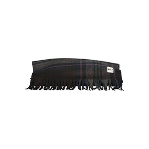 Black Polyester Mens Scarf