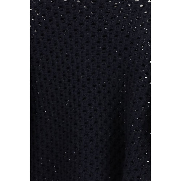 Black Fleece Wool Sweatshirt