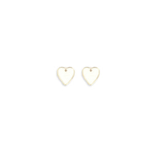 Gold Brass Earrings