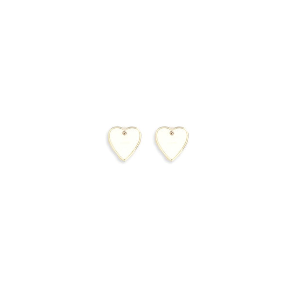 Gold Brass Earrings