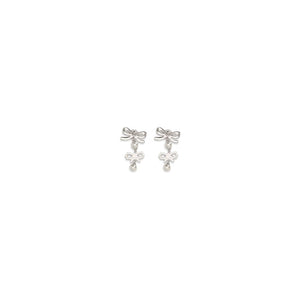 Silver Brass Earrings
