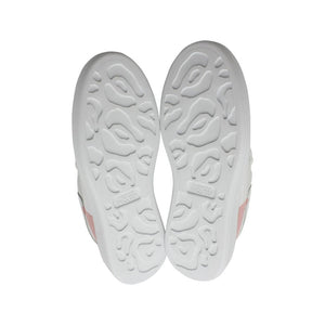 White Calfskin Chunky Sneakers
