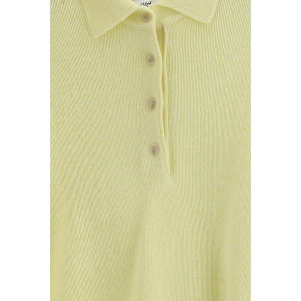 Bicolor Cashmere Polo Shirt