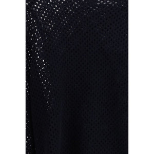 Blue Fleece Wool Sweatshirt