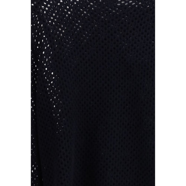 Blue Fleece Wool Sweatshirt