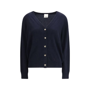 Blue Cashmere Cardigan