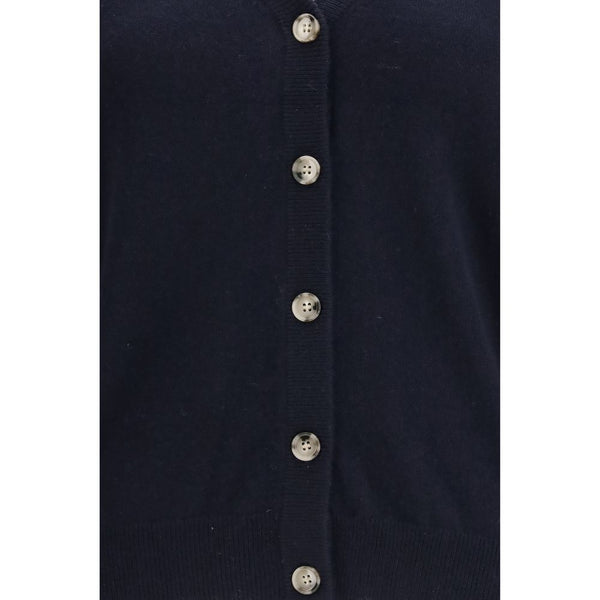 Blue Cashmere Cardigan