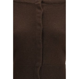 Brown Cashmere Cardigan
