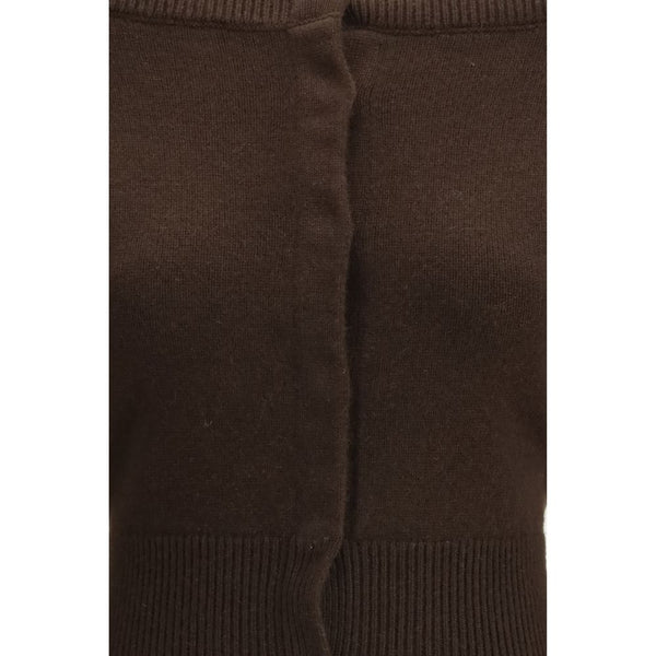 Brown Cashmere Cardigan