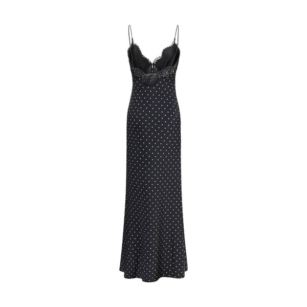 Multicolor Polyester Long Dress
