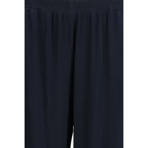 Blue Viscose Pants