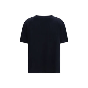 Blue Viscose T-Shirt