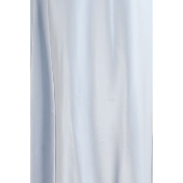 Blue Viscose Long Skirt