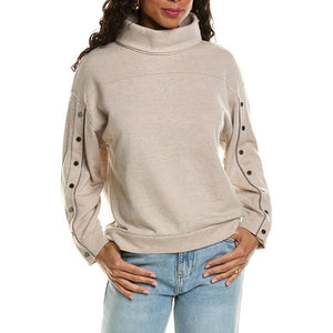 Beige Cashmere Sweatshirt