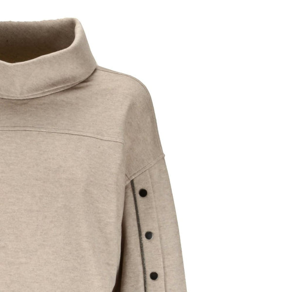 Beige Cashmere Sweatshirt
