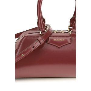 Bordeaux Calf Leather Bos Taurus Handbag