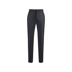 Blue Mohair Dress Pants